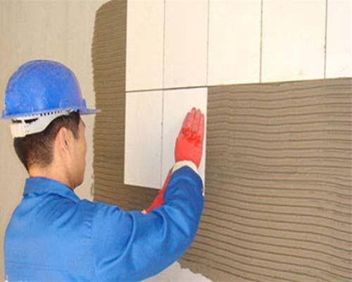 江蘇瓷磚背膠施工案例效果圖